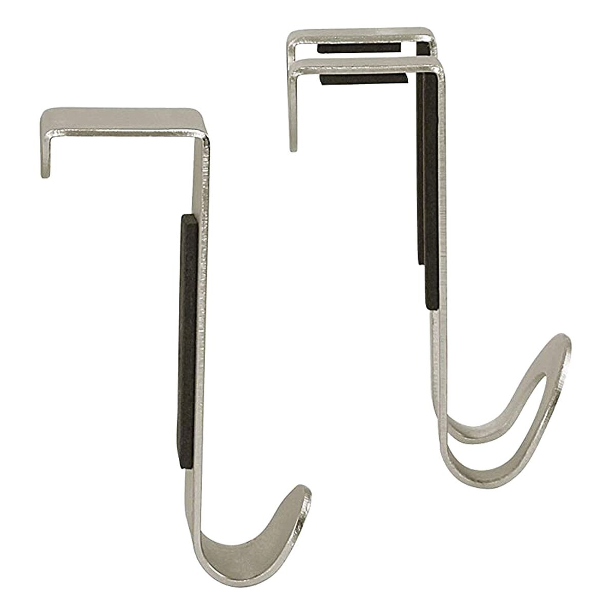 Spectrum 2Piece Over Door Hooks Silver SPECTRUM All Brands